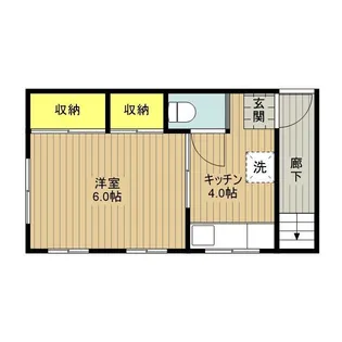 安藤荘【2階】の間取り
