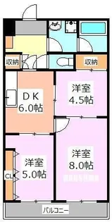 東京都足立区新田3【マンション】の間取り