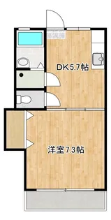 新南部ロイヤルハイツ【3階】の間取り