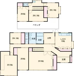 栃木県佐野市吉水駅前2【一戸建】の間取り