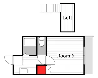 BRUNO竹田【1階】の間取り
