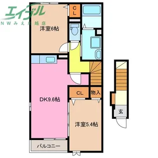 サニー レジデンス【2階】の間取り