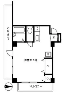 パレス代々木【2階】の間取り