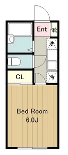 ヴェルジェ日野【2階】の間取り