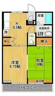 シティ昭和【1階】の間取り