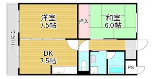 エクシブI番館【2階】の間取り