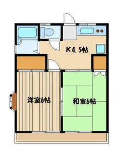サンフォレスト【2階】の間取り