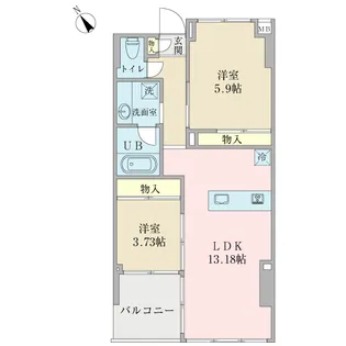 T-FLATS【3階】の間取り
