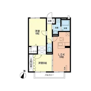 ルミエール【1階】の間取り