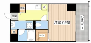 Pronity Hill【7階】の間取り