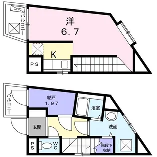 箱根ハイライズビル【3階】の間取り