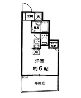サザンクロス板橋【1階】の間取り