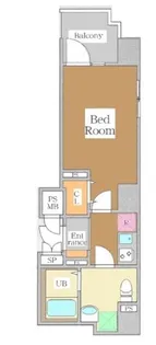 東京都台東区浅草橋1【マンション】の間取り