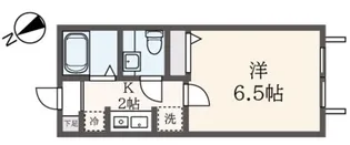 東京都世田谷区北沢4【アパート】の間取り