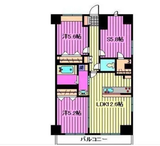 URBAN SKYLINE OMIYA【12階】の間取り