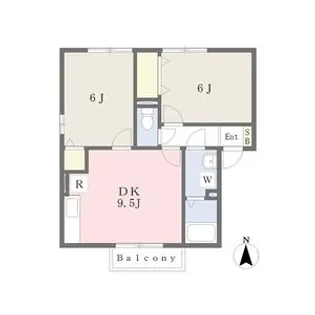 シェールレジダンスIIIC棟【1階】の間取り