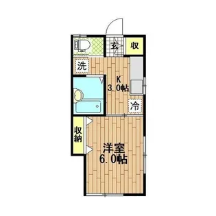 メゾン・アスリート【1階】の間取り