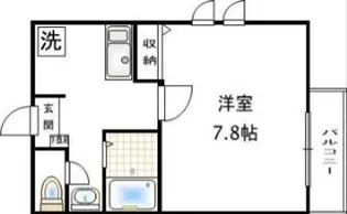 パークメゾン本駒込【2階】の間取り