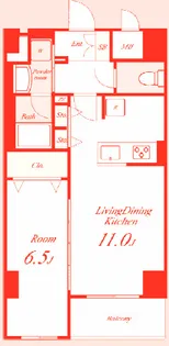 KS 本牧 Story II【1階】の間取り