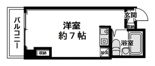 エム・エフ浅草館【5階】の間取り