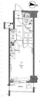 ミルーム中落合【3階】の間取り