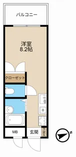 テグラス【1階】の間取り