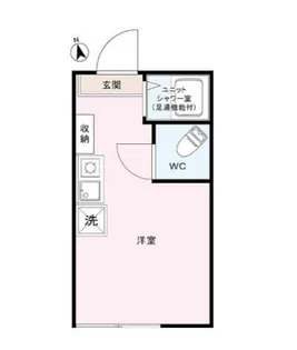 東京都渋谷区初台1【アパート】の間取り