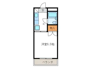 メゾンオット【7階】の間取り