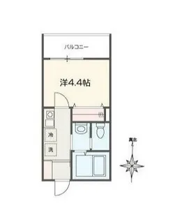 東京都東村山市秋津町1【アパート】の間取り