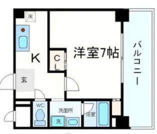 大阪府大阪市西区靱本町3【マンション】の間取り