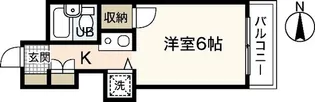 グランデール横川【2階】の間取り