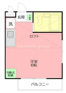 グロワール【2階】の間取り