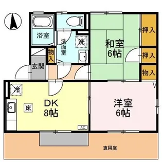 エトワール21 A【1階】の間取り