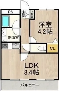 フェニックスロベニュー【2階】の間取り