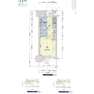 プレサンス名古屋STATIONルミアス【10階】の間取り