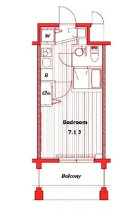 ガーラ・プレシャス横濱関内【5階】の間取り