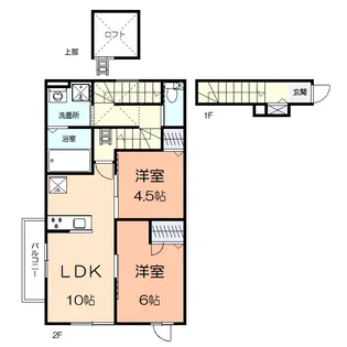 Tangent Sky【2階】の間取り