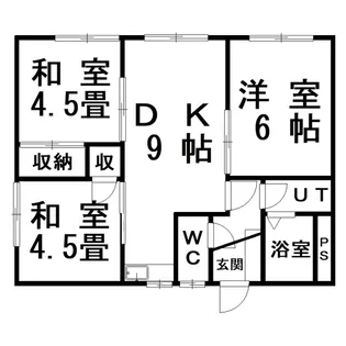 In-ib【1階】の間取り