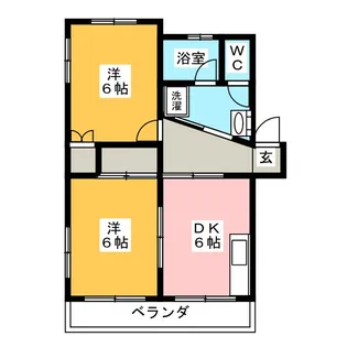 パラシオンKONT【3階】の間取り