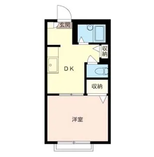 エクセル蘇我【1階】の間取り