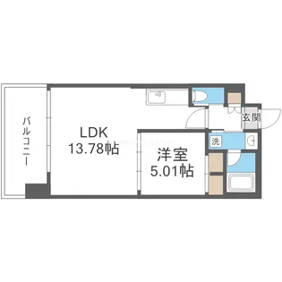 プレジオ御幣島ASIAN【12階】の間取り