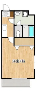 メゾン黒髪【3階】の間取り