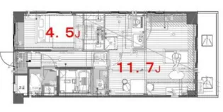 リフィオ三軒茶屋【1階】の間取り