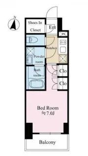 テラス文京本郷【9階】の間取り