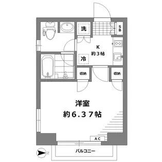 L-GRAZIA東高円寺【8階】の間取り