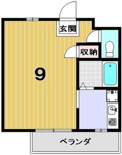 ナガオカームリー【4階】の間取り