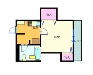 MSYステューディオ【3階】の間取り