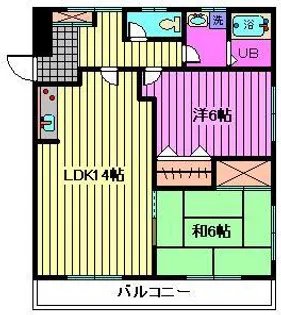 ファーストハイム【2階】の間取り