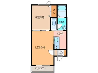 ベーネI【1階】の間取り