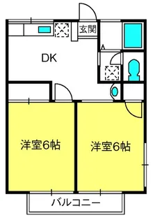 パインヴィラ【2階】の間取り